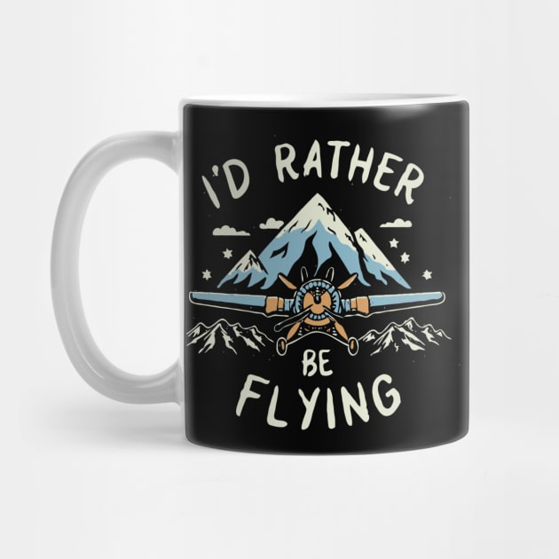 I'd Rather Be Flying. Vintage by Chrislkf